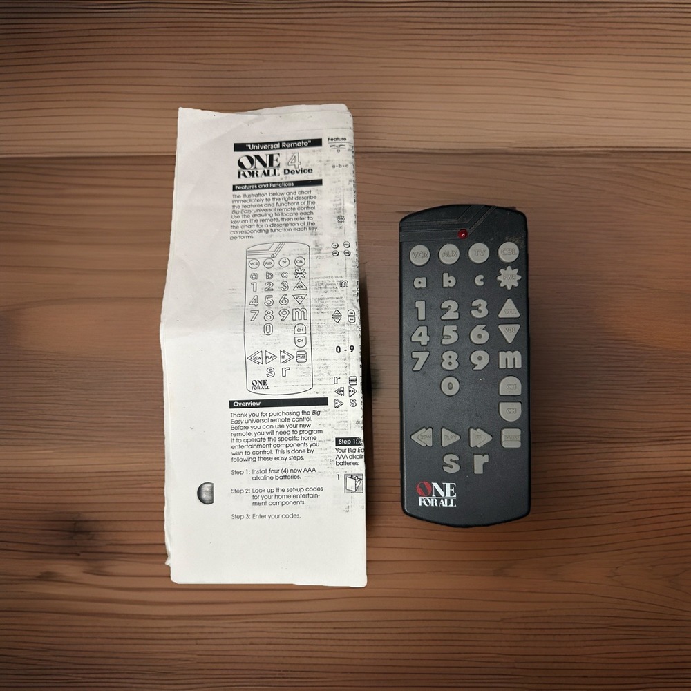 One For All Remote